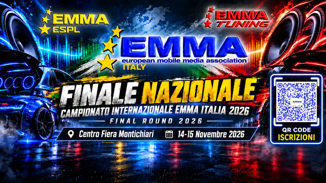 Finale Nazionale CAMPIONATO INTERNAZIONALE Emma Italia 2026 - Centro Fiera Montichiari 14-15 Novembre 2026 Finale Nazionale CAMPIONATO INTERNAZIONALE Emma Italia 2026 - Centro Fiera Montichiari 14-15 Novembre 2026